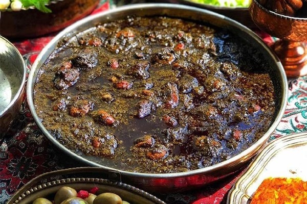 انشا درمورد طعم خورشت قورمه سبزی