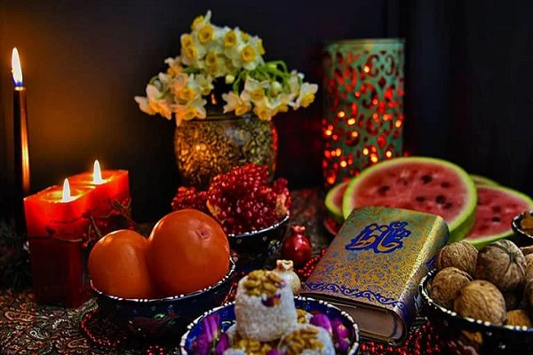 انشا عاشقانه درمورد شب یلدا