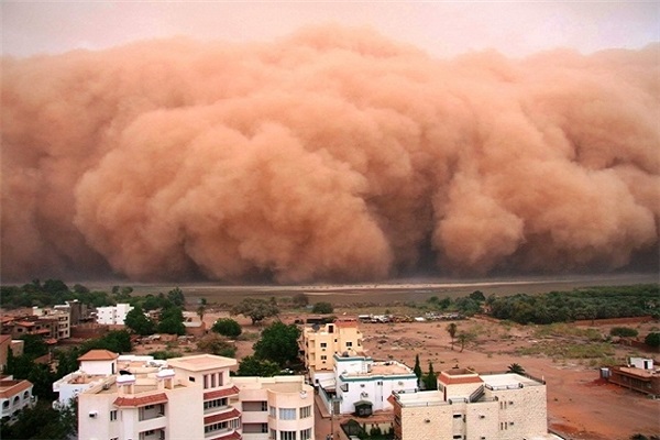 انشا درمورد گرد و خاک
