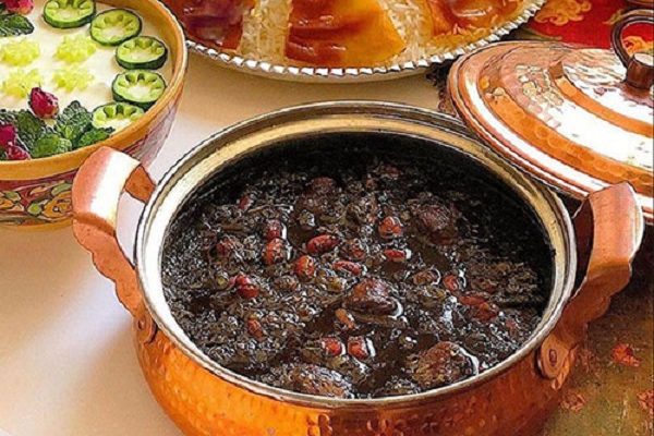 انشا درمورد طمع خورشت قورمه سبزی