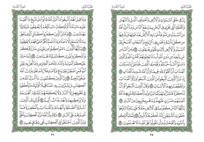 صفحه 25 قران (سوره بقره) – استخاره با قران