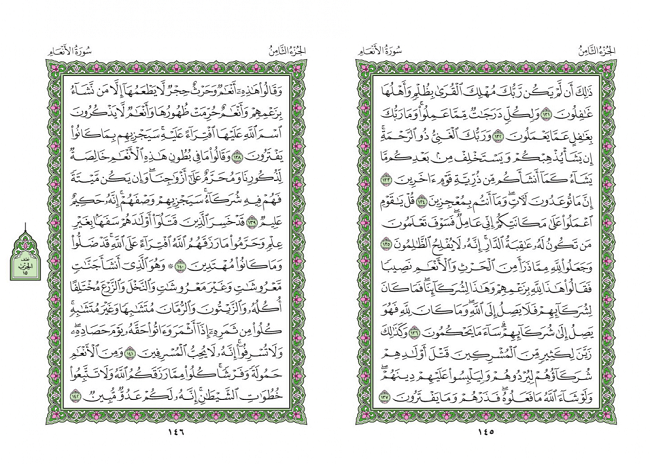 صفحه 145 قران (سوره مائده) – استخاره با قران