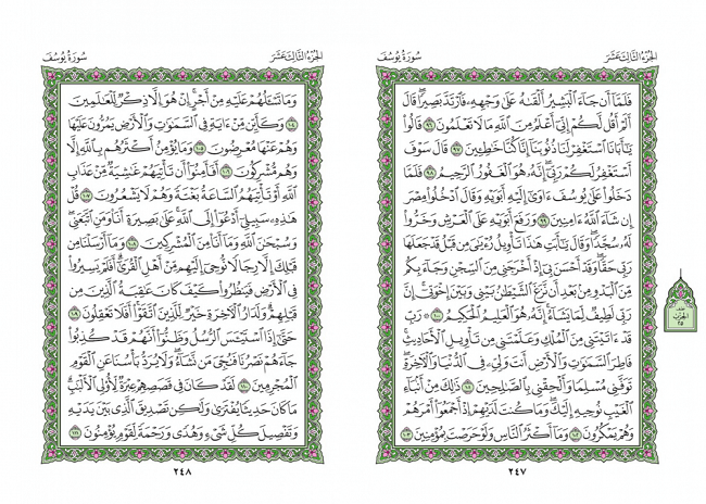 صفحه 247 قران (سوره یوسف) - استخاره با قران
