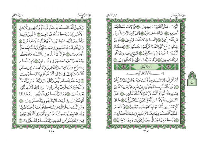 صفحه 267 قران (سوره حجر) - استخاره با قران